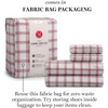 image:imageMartha Stewart  Full Sheet Set with Fitted Sheet amp Pillowcases Soft Cotton Flannel Bedding Deep Pocket Ticking Stripe BlueHoliday Lodge Plaid RedGrey