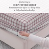 image:imageMartha Stewart  Full Sheet Set with Fitted Sheet amp Pillowcases Soft Cotton Flannel Bedding Deep Pocket Ticking Stripe BlueHoliday Lodge Plaid RedGrey