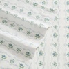 image:imageMartha Stewart  Full Sheet Set with Fitted Sheet amp Pillowcases Soft Cotton Flannel Bedding Deep Pocket Ticking Stripe BlueVintage Rose Blue